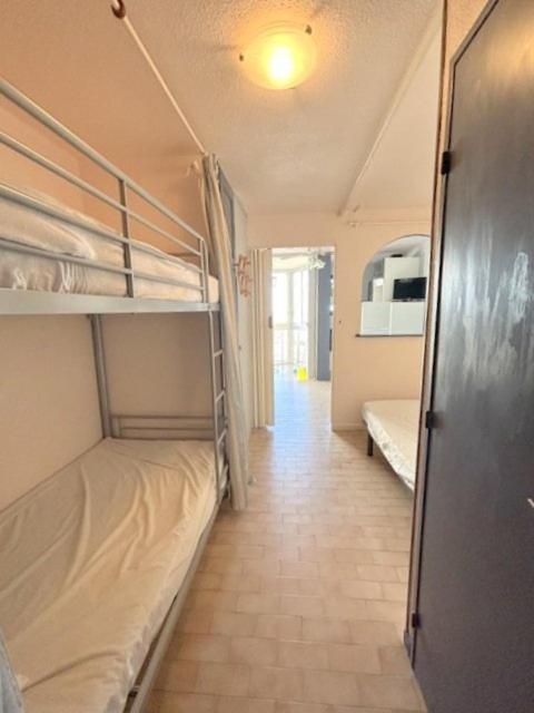 Confortable Studio Cabine - Acces Plage- Vue Mer 4Tvp38 Le Barcares Bagian luar foto
